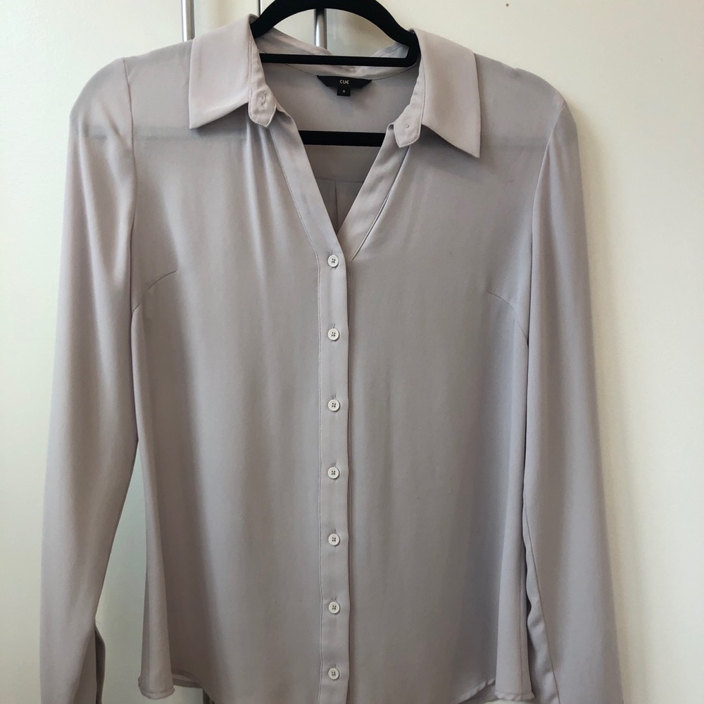 Australian designer (Cue) button down blouse